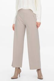 thumbnail: JDY high waist wide leg broek JDYLOUISVILLE beige