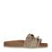 Verbenas Rocio Serranje volante suède slippers taupe