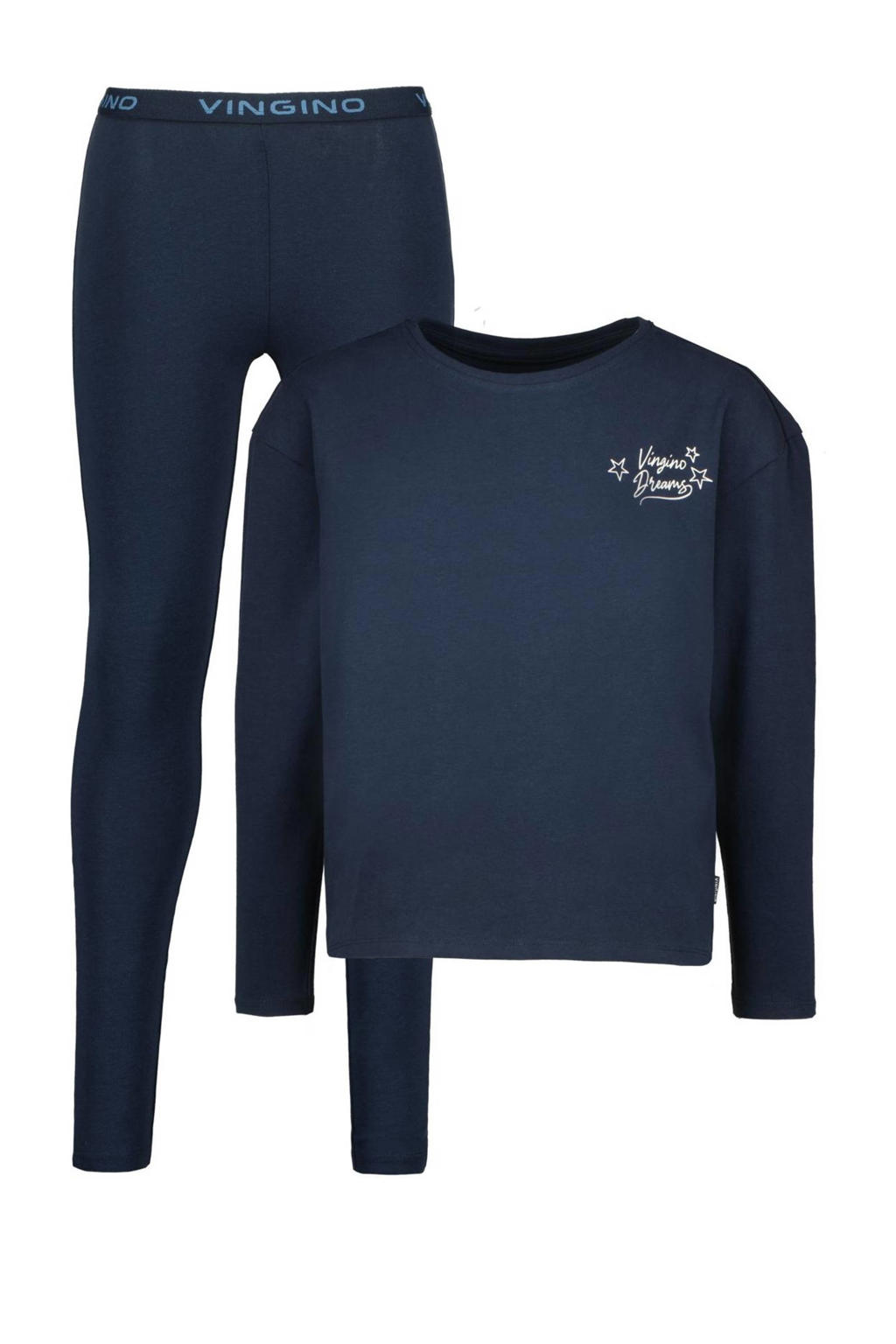 Vingino pyjama WANNAH donkerblauw