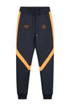 Donkerblauw/oranje