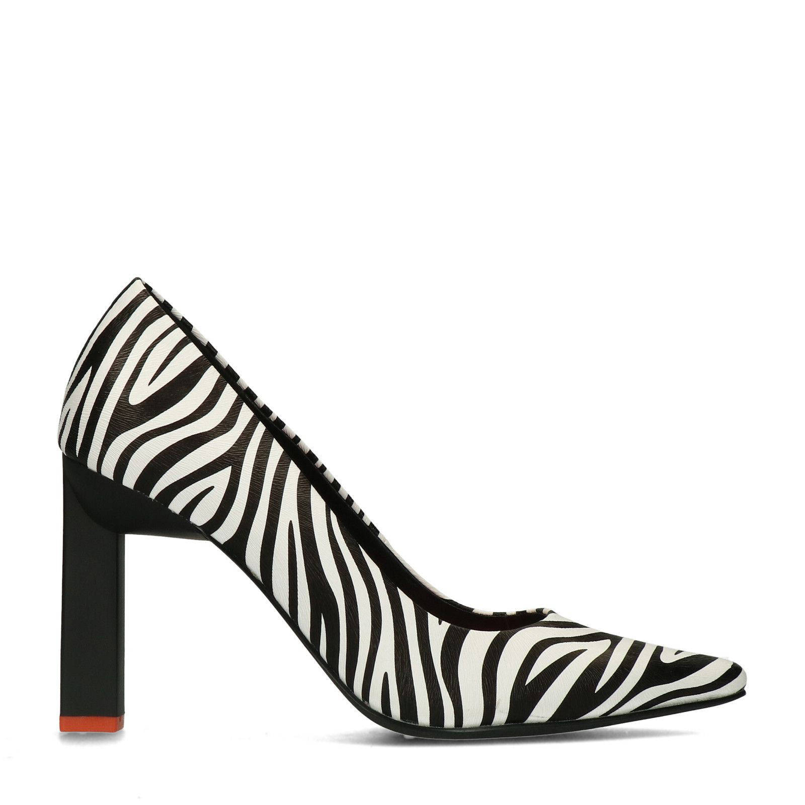 Zwart wit pumps dames new arrivals