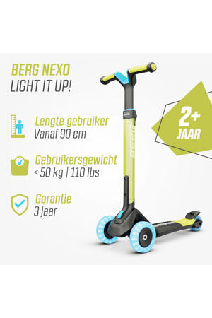 BERG Nexo Foldable Lights LED-deck Lime