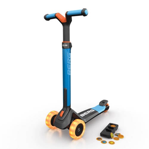 Wehkamp BERG Opvouwbare BERG Nexo kinderstep met LED-wielen en magnetisch deck Blauw aanbieding