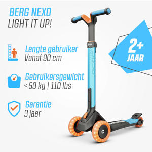 BERG Nexo Foldable Lights Blue