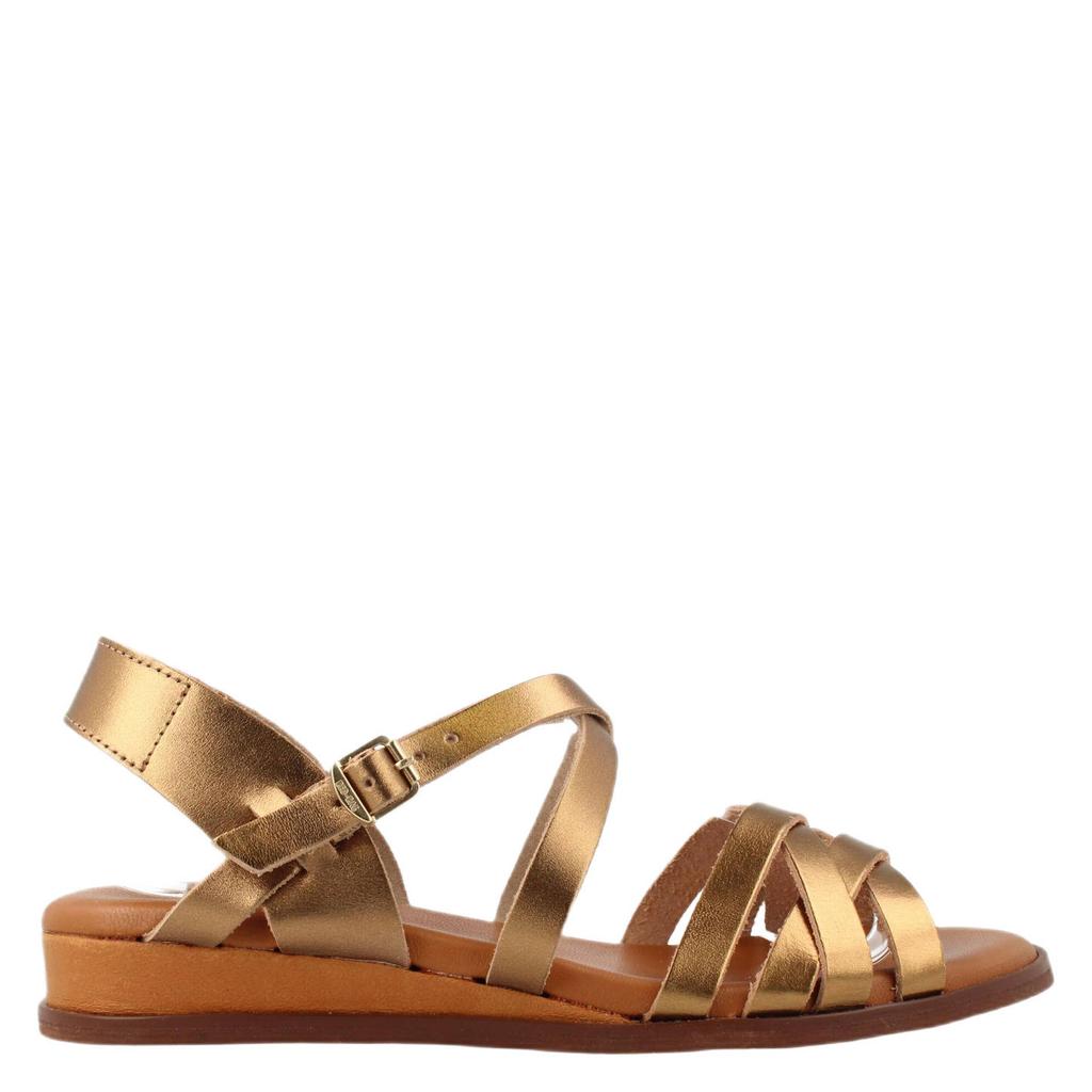 Red Rag leren sandalen goud kopen? | Morgen in huis | wehkamp