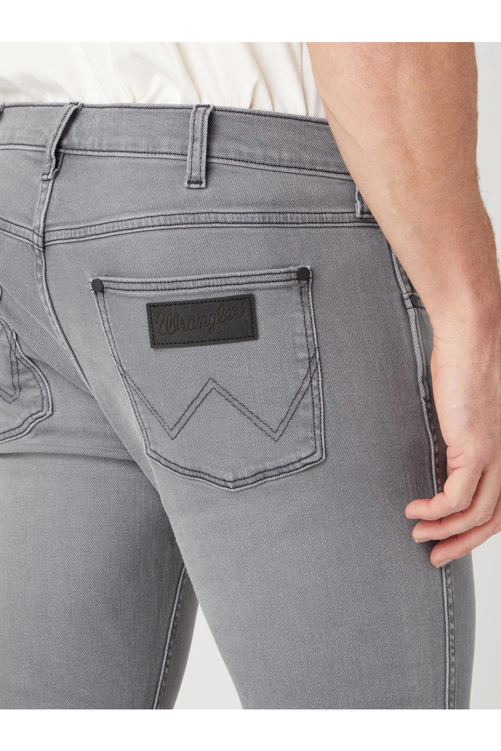 Wrangler slim fit jeans light ashes | wehkamp