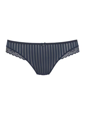 string donkerblauw