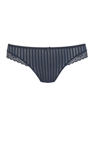 string donkerblauw