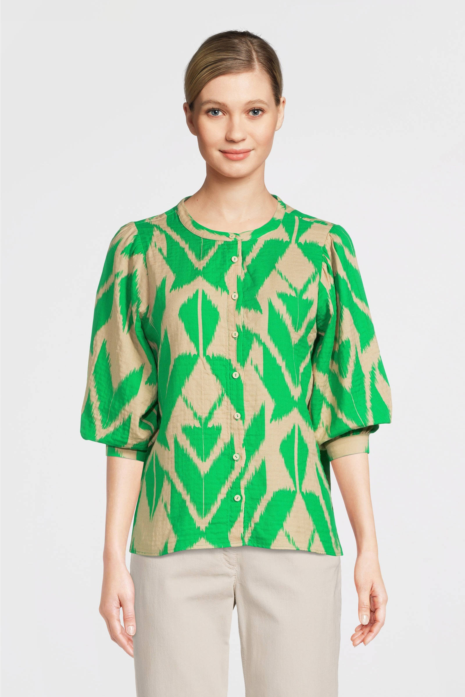 Geisha discount shirt groen