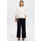 Selected sweater SLFTENNY met plooien wit