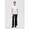 Selected T-shirt SLFMYESSENTIAL van katoen wit