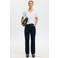 Selected T-shirt SLFESSENTIAL van katoen wit