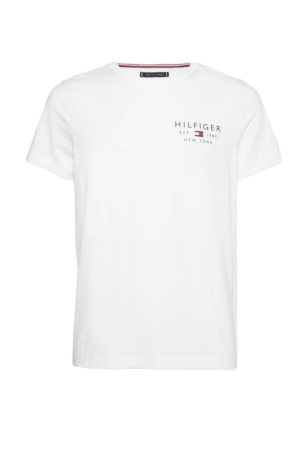 Tommy Hilfiger Tshirt met logo white wehkamp