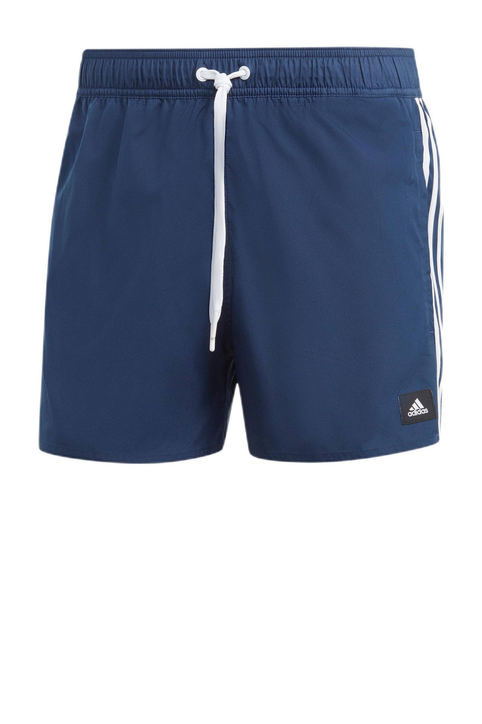 Adidas performance zwemshort outlet in 3 strepen-look