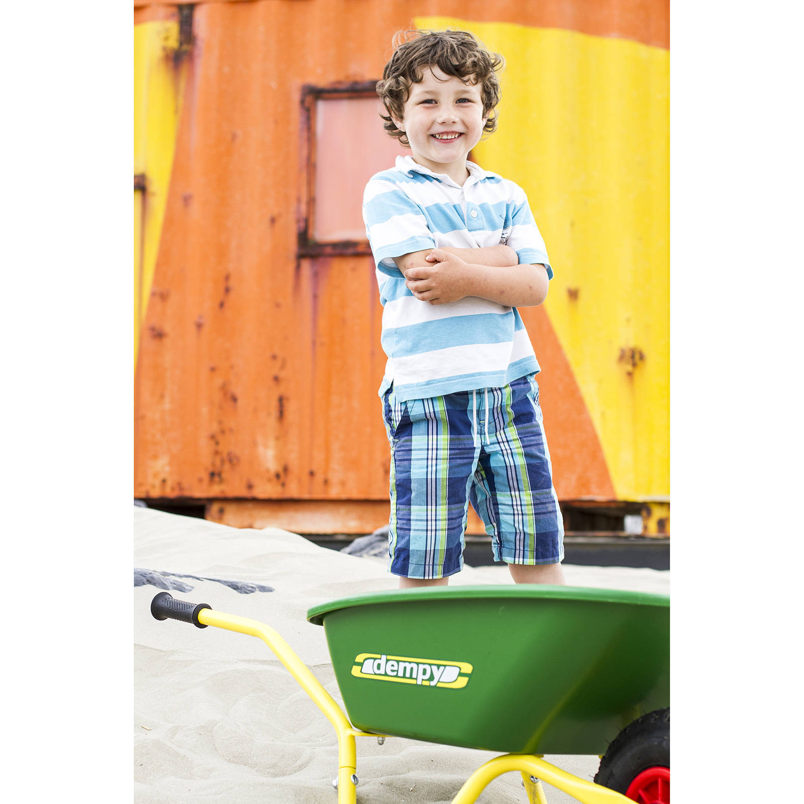 Talen Tools Tuintrolley - Kruiwagen - 58x50x85 cm 55 l Zwart