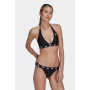 thumbnail: adidas Performance niet-voorgevormde triangel bikini zwart/wit