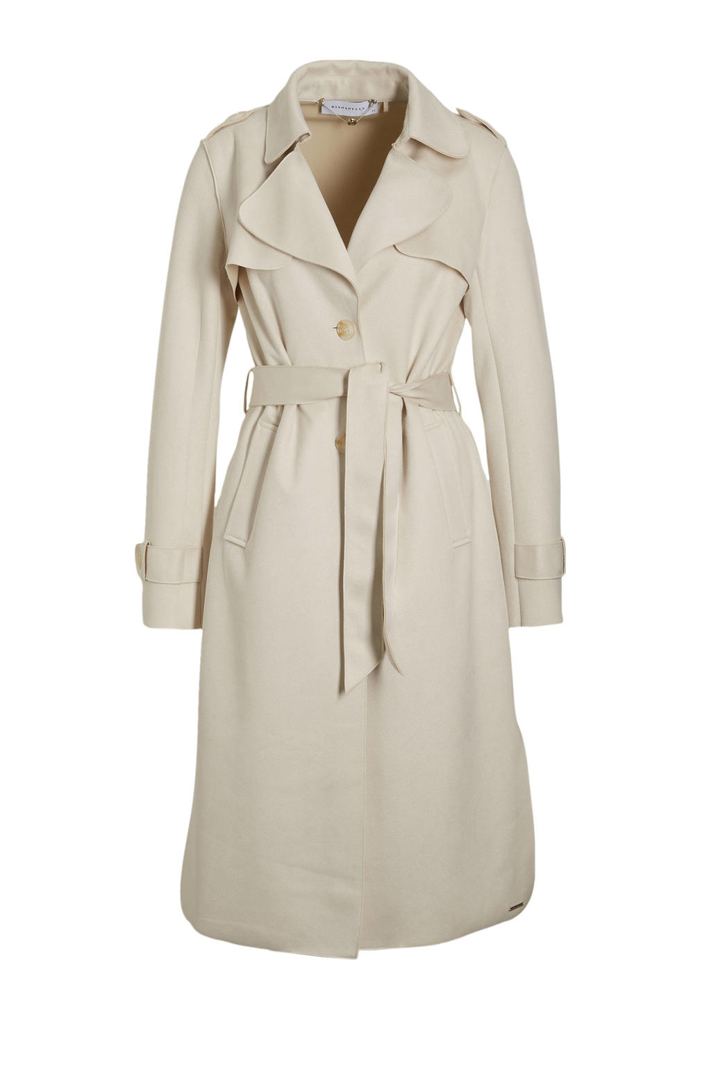 Rino & Pelle trenchcoat zomer Nula met ceintuur crème wehkamp