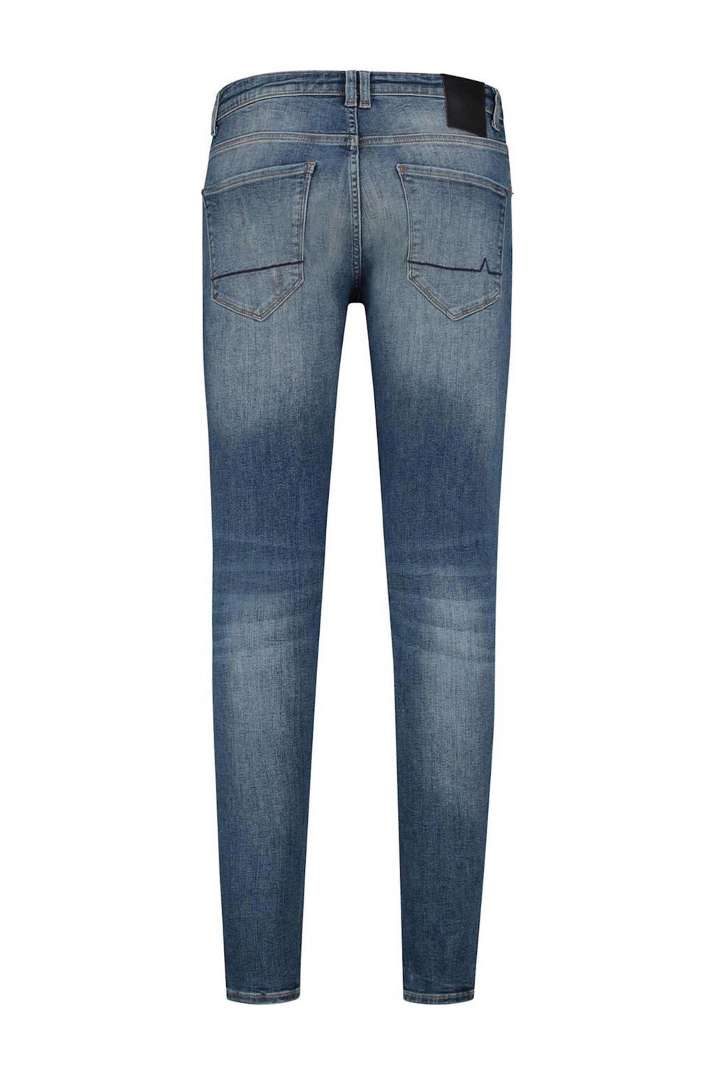 Pure Path super skinny jeans The Dylan W0113 ESSENTIALS denim mid blue ...