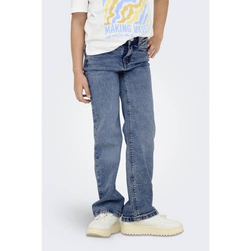 KIDS ONLY GIRL wide leg jeans KOGJUICY light blue denim afbeelding