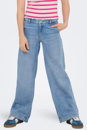 wide leg jeans KOGCOMET light blue denim