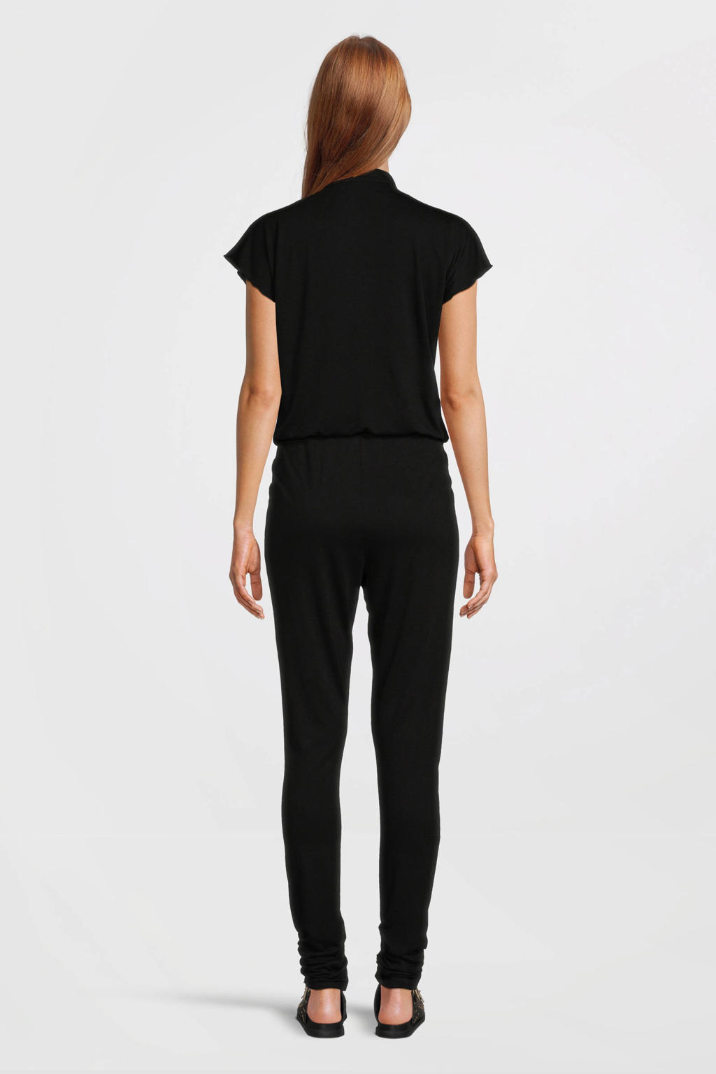 Geisha jumpsuit zwart kopen? in huis wehkamp