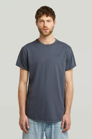regular T-shirt blauw