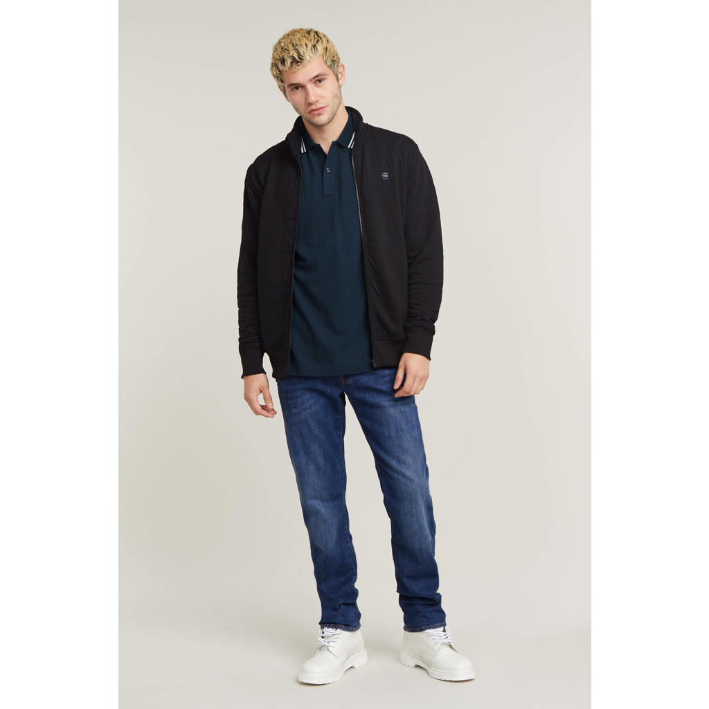 G-STAR slim fit polo Dunda blauw