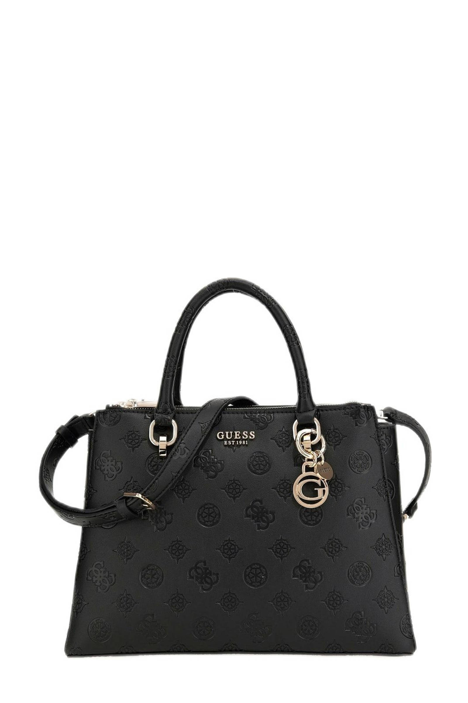 Zwarte 2025 handtas guess