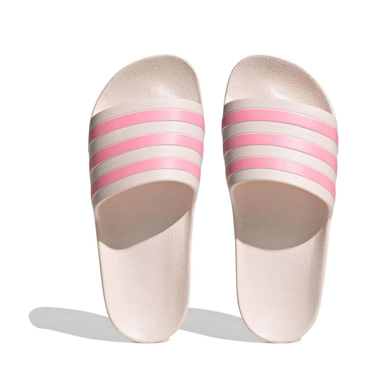 arm slijm vergiftigen adidas Sportswear Adilette Aqua badslippers offwhite/roze | wehkamp