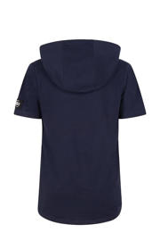 thumbnail: Indian Blue Jeans T-shirt met tekst donkerblauw