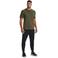 Under Armour T-shirt  Sportstyle LC donkergroen