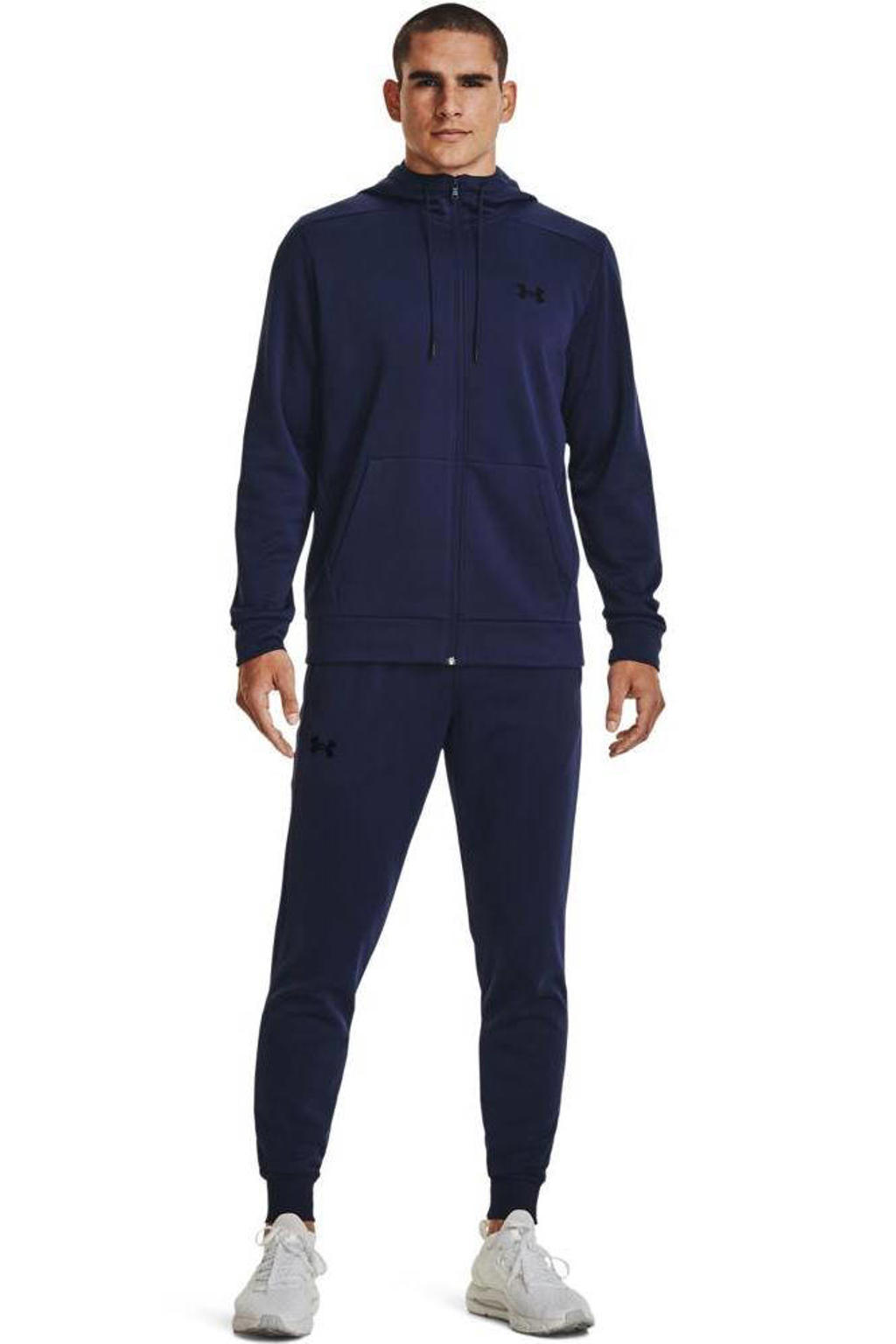Under Armour trainingsbroek donkerblauw wehkamp
