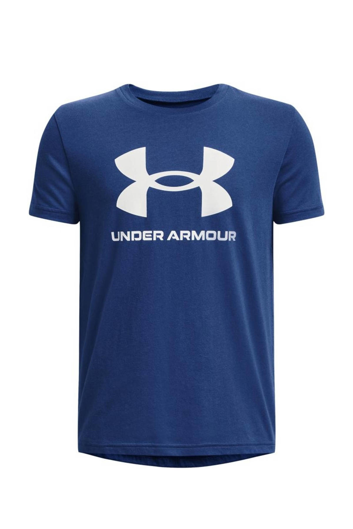 Under Armour sportshirt donkerblauw wehkamp