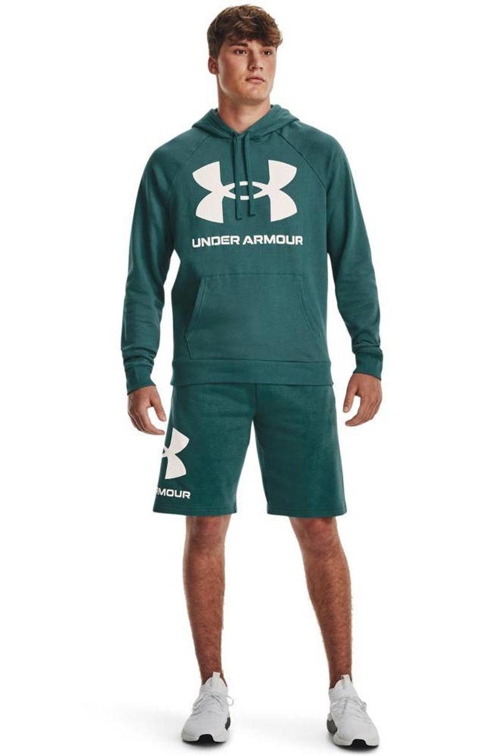 Under Armour sporthoodie groen wehkamp
