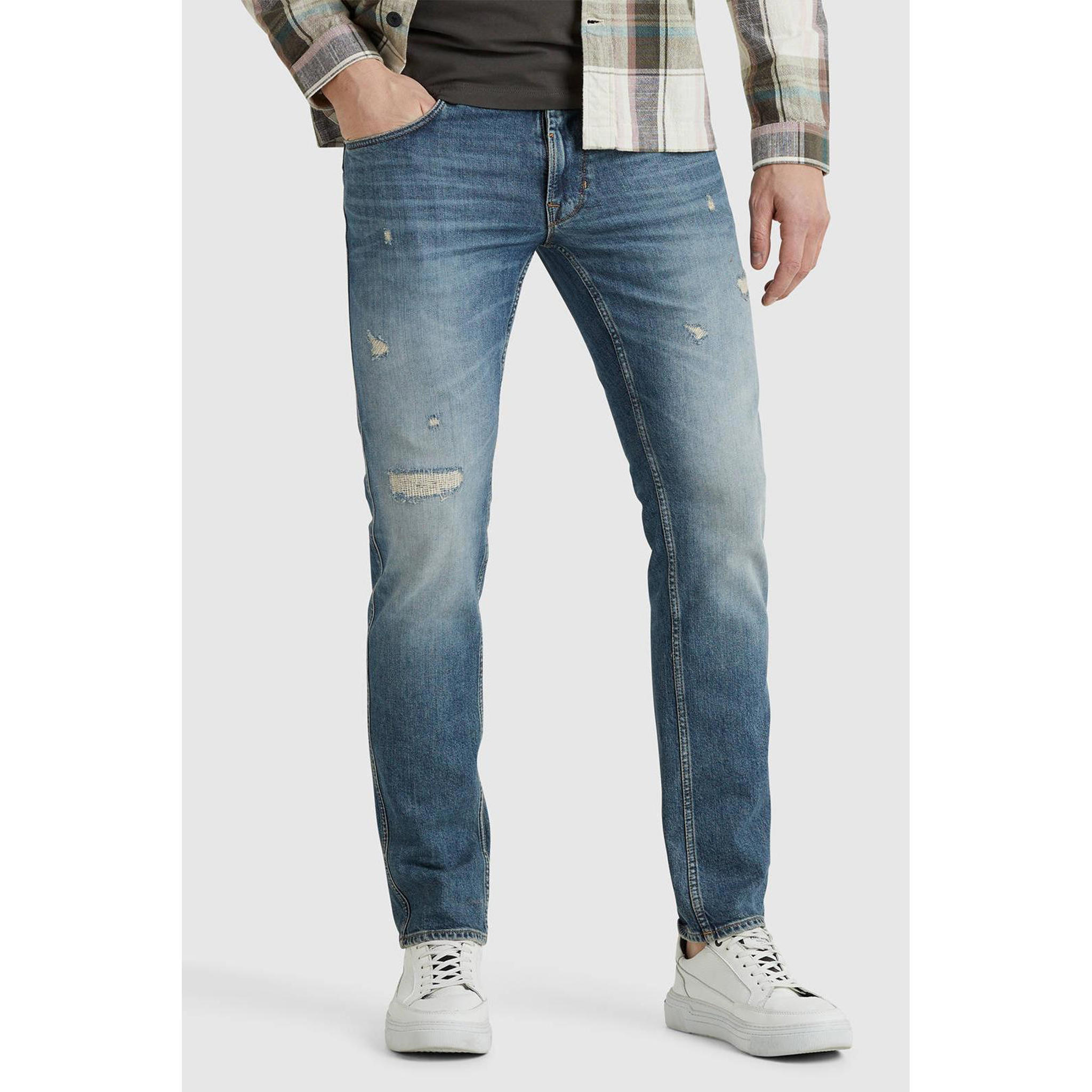 PME Legend straight fit jeans Nightflight blue wash authentic wehkamp