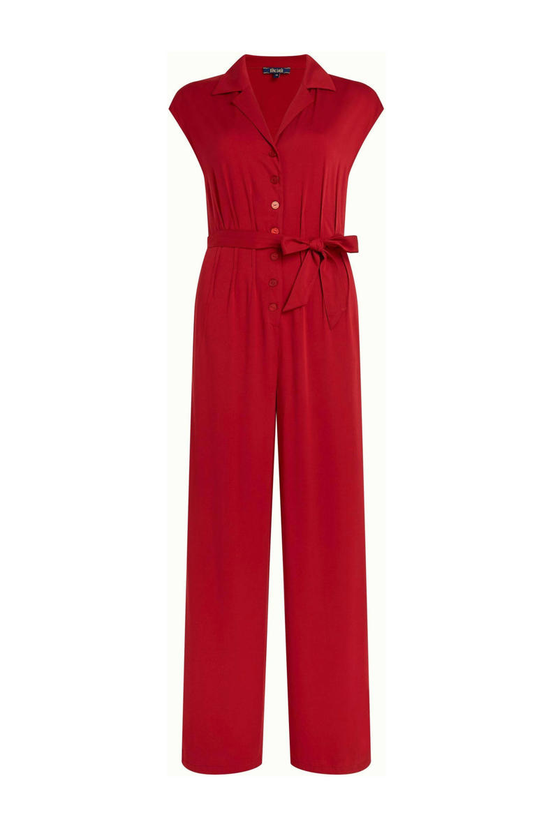 King Louie jumpsuit Jimie Jumpsuit Burla rood wehkamp