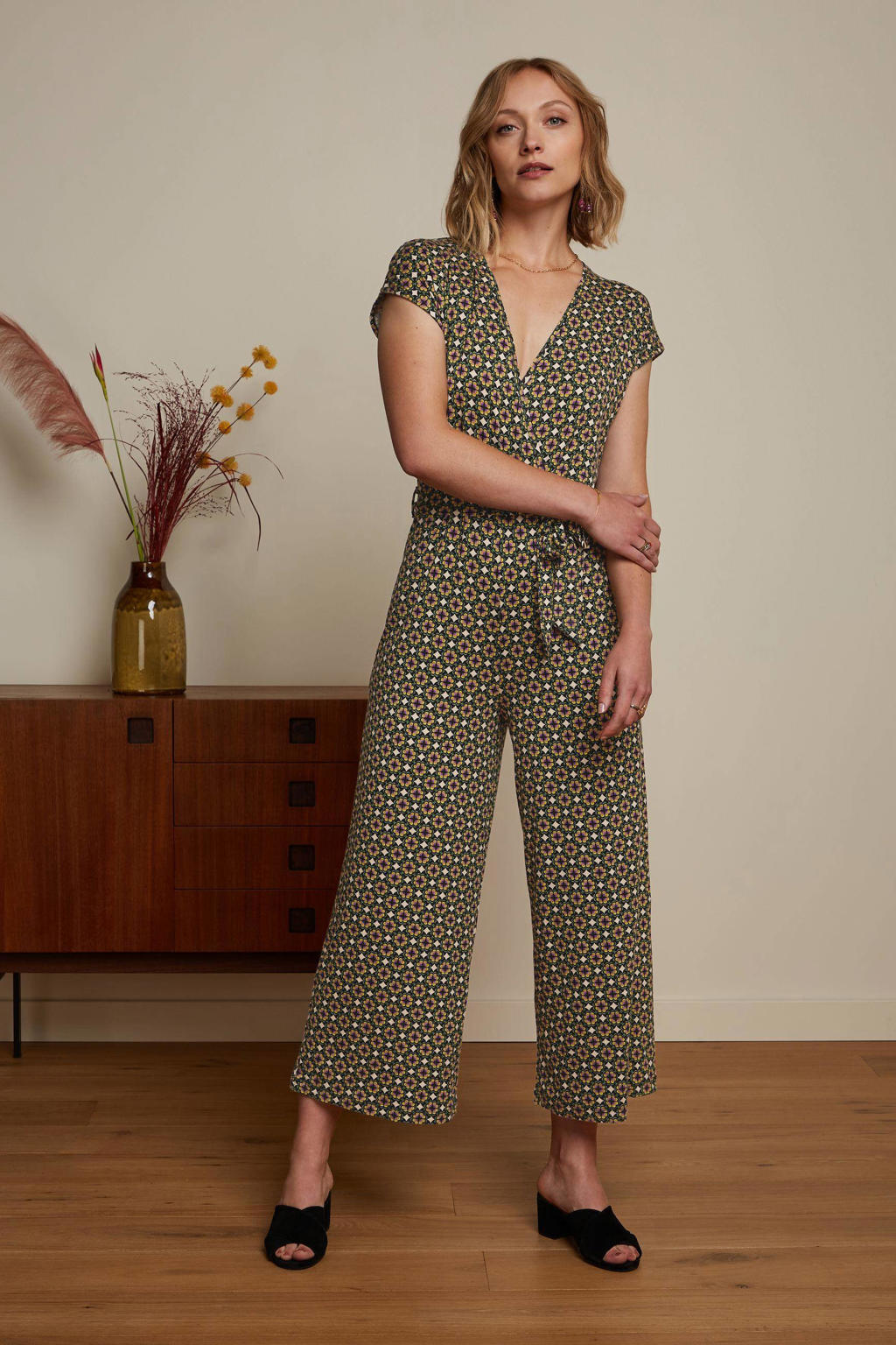 King Louie jumpsuit Mary Jumpsuit Tortola met all over print