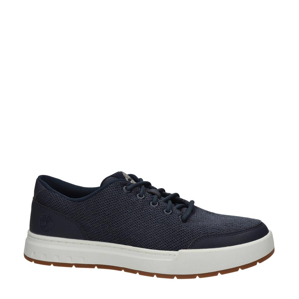 Donkerblauwe heren Timberland Maple Grove sneakers van nylon met veters