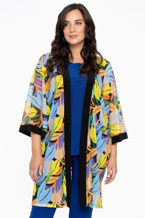 gebloemde kimono multi