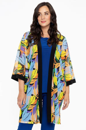 gebloemde kimono multi