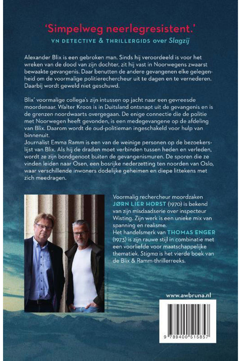 Jørn Lier Horst en Thomas Enger Blix & Ramm: Stigma | wehkamp