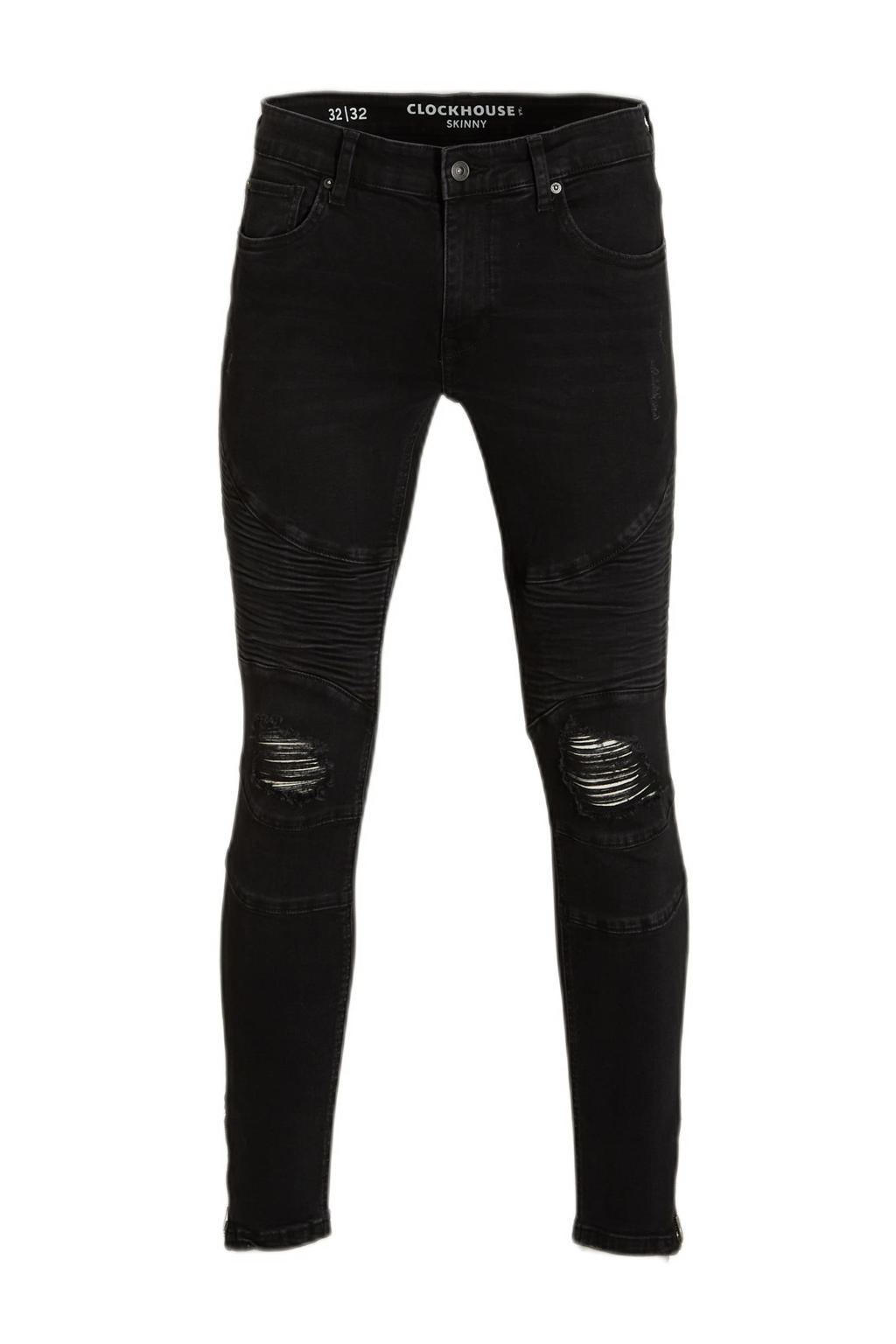 C&A Clockhouse skinny jeans zwart