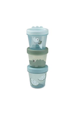  Croco babyvoeding bakjes (3-pack)