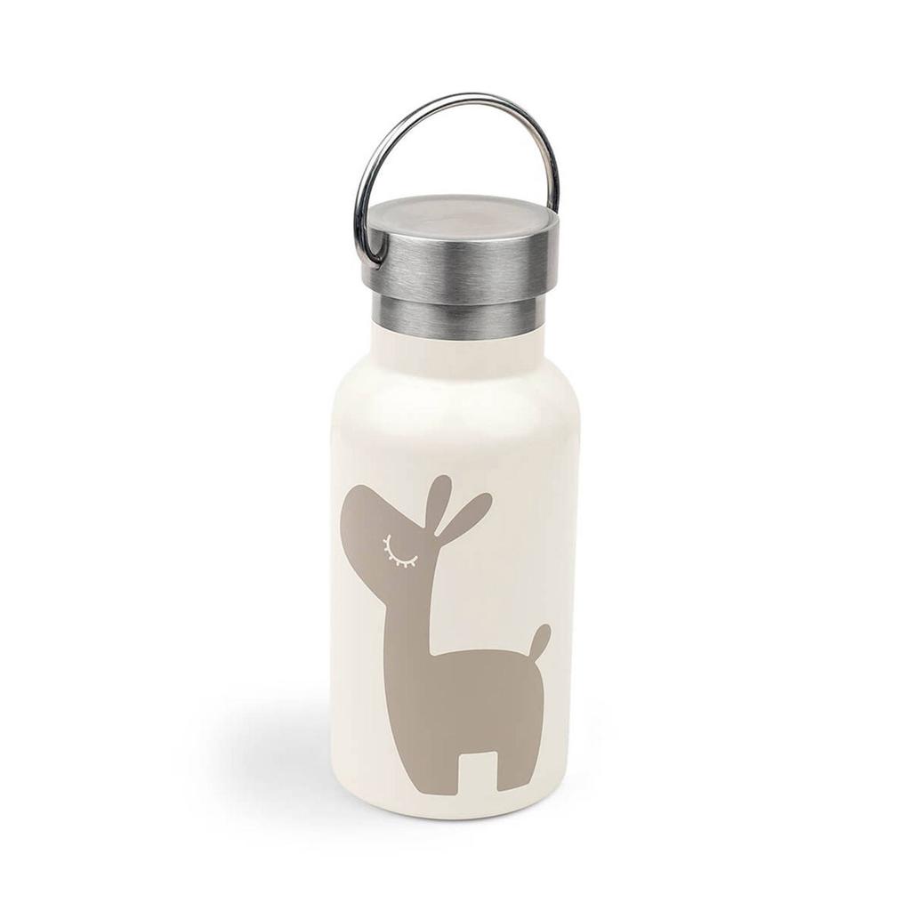 Done by Deer Thermo Metalen fles Lalee (350 ml) - Sand
