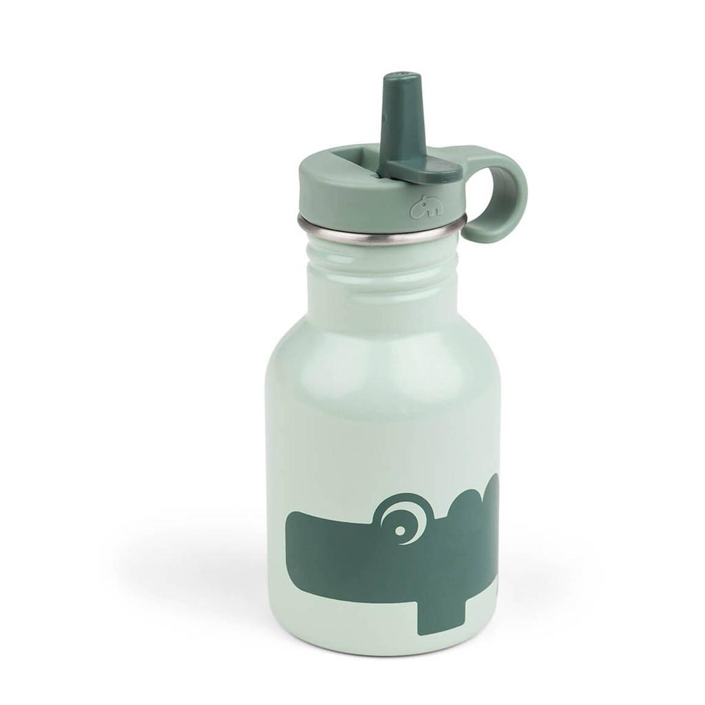 Done by Deer Metalen drinkfles - Groen