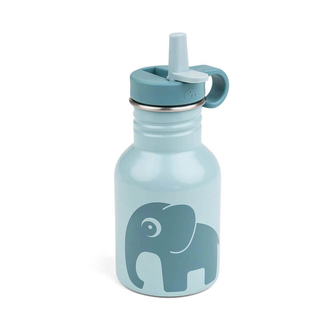 Done by Deer Metalen drinkfles - Blauw