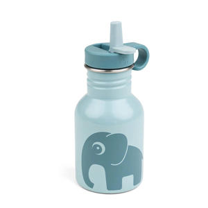 Metalen drinkfles - Blauw
