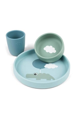 siliconen dinerset Happy Clouds