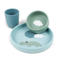 Done by Deer Siliconen eetset Happy Clouds - Blauw