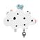 Done by Deer knuffeldoekje Happy Clouds - 33 cm - Blauw